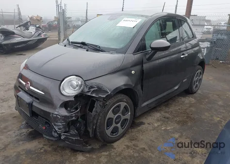2014 Fiat 500E Battery Electric from USA, damaged, VIN 3C3CFFGE8ET173604